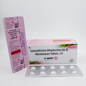 X-MONT LC ( Levocetrizine 5mg + Montelukast 10mg )